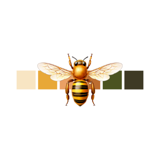 the beeswax bee (500 x 500 px)